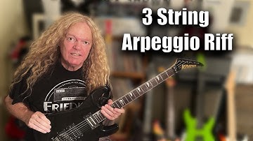 3 String Arpeggio Riff