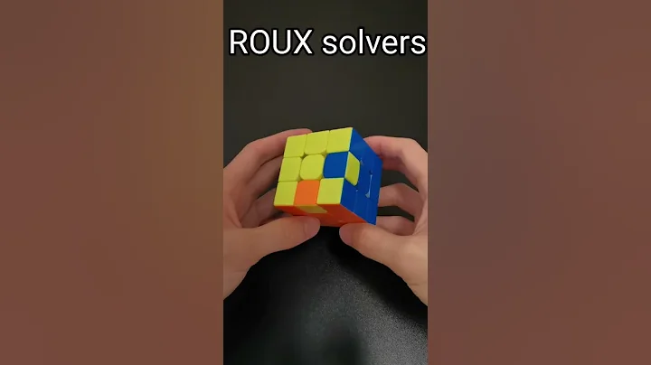 CFOP solvers vs. ROUX and ZZ solvers!