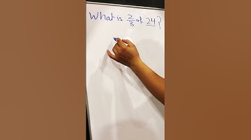 Fractional Part of a whole / two-third of twenty-four