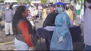 Atlanta healthcare workers speak out as those without insurance will soon stop receiving free COVID