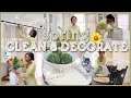 Spring clean  decorate with me 2024  spring refreshcleaning motivation  decor ideas fixerupper