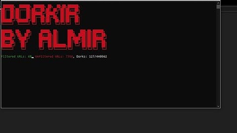 Dorkir - FAST URL DORK PARSER 2024 | Proxyless