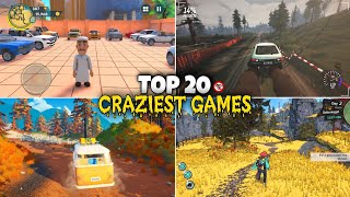 20 Most Insane & Crazy Mobile Games You MUST Play! 🤯 (Updated Mega List screenshot 1