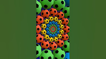 ⚽ Infinite Zoom of FootBalls! 🔄✨