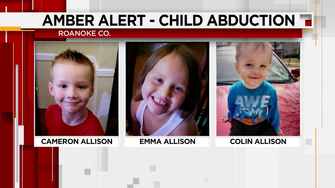 Amber Alert issued for three Roanoke County children YouTube