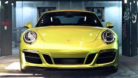 NFS Unbound - Porsche 911 Carrera GTS 2018 | Engine And Customization Showcase