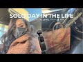 Solo Day In The Life | New Vlog Camera + Therapy Talks + Grocery Shopping &amp; Haul