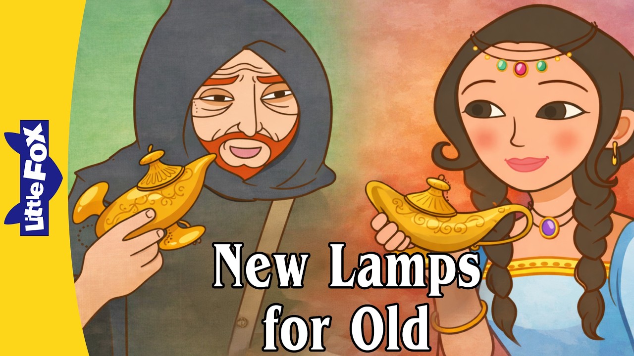 New Lamps for Old | Aladdin’s Palace Disappears! | Aladdin 21–22 | Little Fox