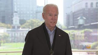Joe Biden Makes One Final Push For Election With Stop In Philadelphia