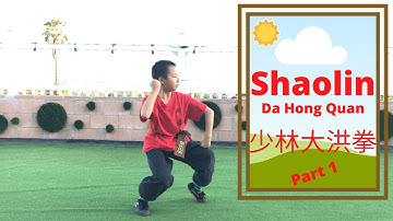 Shaolin Kung Fu Da Hong Quan Part 1 少林大洪拳 教學 Training Ep. 31