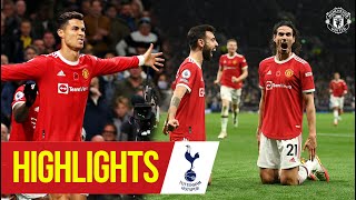 Ronaldo, Cavani & Rashford seal vital win | Highlights | Tottenham Hotspur 03 Manchester United