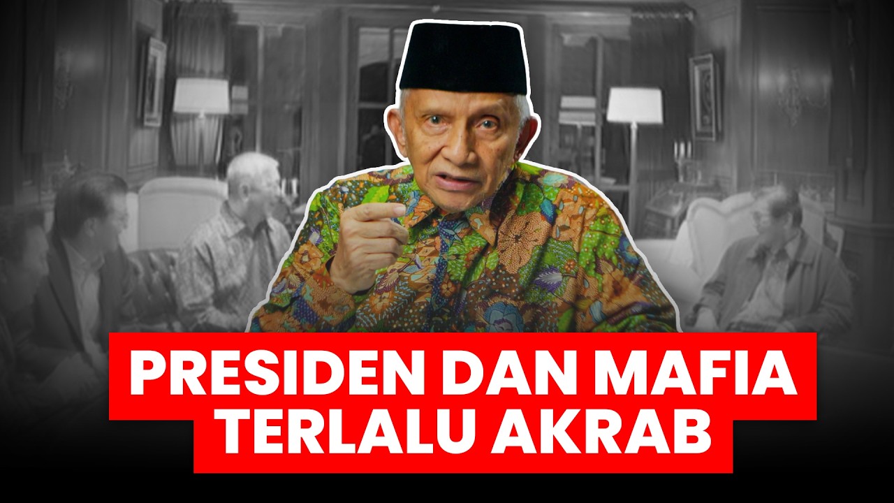 PRESIDEN DAN MAFIA TERLALU AKRAB