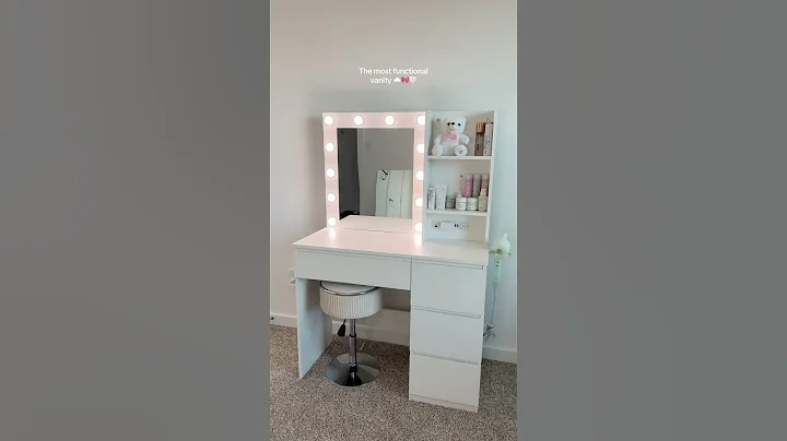 Just transformed my mom’s space with this stunning vanity! #vabches