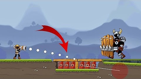 🕹 Boom Stick: Bazooka Puzzles and Boss - All Levels 1-10 - Gameplay Walkthrough iOS & Android