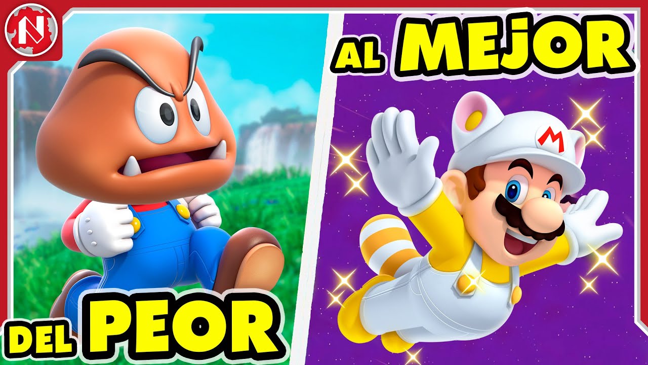 Todos los power up de Super Mario 3D World - Nintendúo