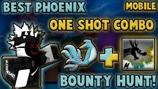 『Best Fruit Phoenix + Dragon Talon One shot combo』Bounty Hunt l Roblox | Blox fruits update 17| 2.5M