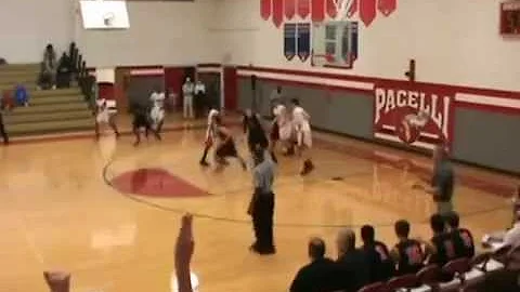 TJ Sams Highlights (25 Pts, 10 Rebs, FPD vs Pacelli)