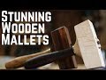Building beautiful wooden mallets how to  woodworking  diy