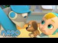 Arpo the Robot | PUPPY PANIC!!!! +More Funny Cartoons for Kids | Compilation | Arpo and Baby