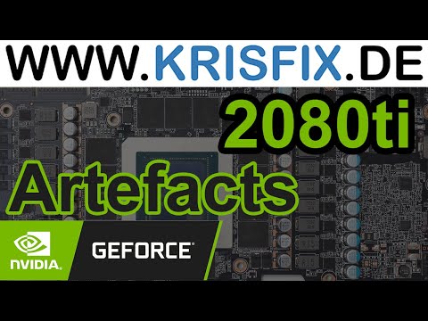 Nvidia RTX 2080ti graphics card Repair [Artefacts & Black screen] #nvidia #gpurepair
