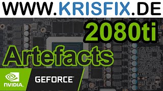 Nvidia RTX 2080ti graphics card Repair [Artefacts \& Black screen] #nvidia #gpurepair