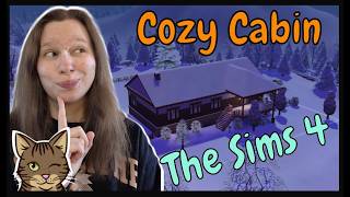 Building the Coziest Winter Cabin | The Sims 4 Snowy Escape screenshot 2