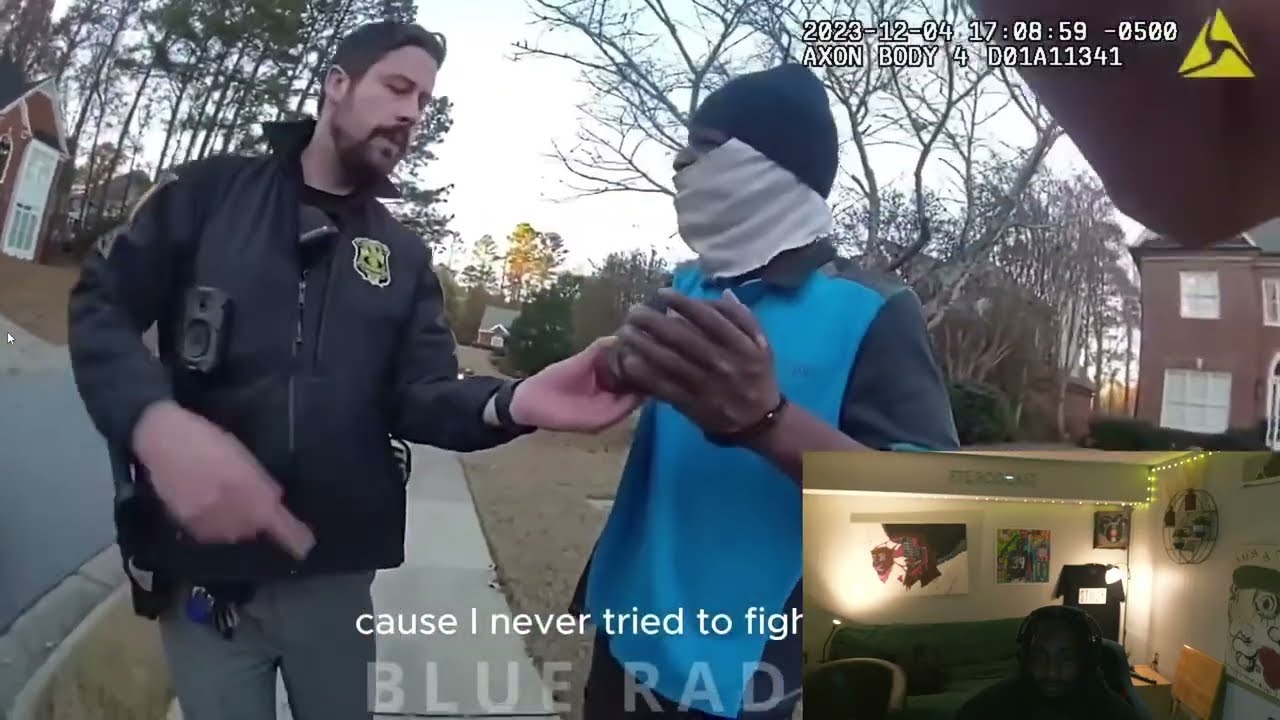 Водитель Amazon арестован БЕЗ ПРИЧИНЫ! Реакция на нательную камеру!