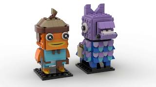 Lego 40881 Supply Llama & Fishstick Speed Build Studio Bricklink LDD by PLegoBB