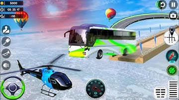 Extreme Vertical Ramp Bus Stunt Game 3D - Android Gameplay