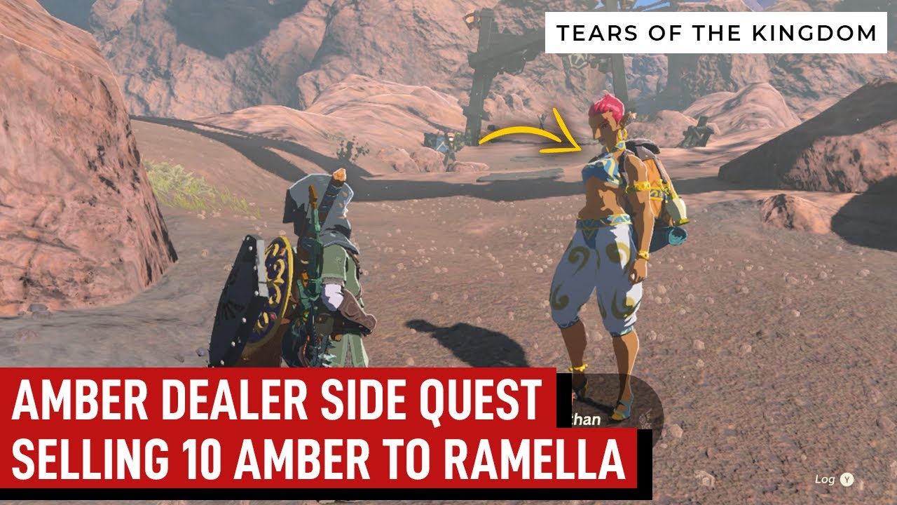 Amber Dealer Side Quest Sell 10 Amber To Ramella The Legend of