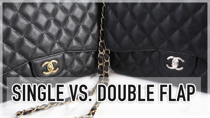 Chanel Classic Double Flap: Small vs Medium & Gold vs Silver - Lollipuff