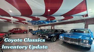 Coyote Classics Inventory Update & Shop Tour! *50+ Classic Cars for Sale*
