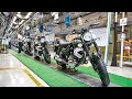 Bajaj Motorcycles production - two wheeler manufacturing in India