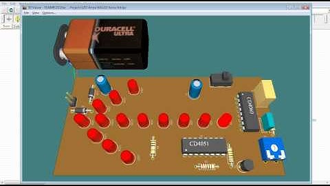 LED Arrow Kit Simulation with TINA Design Suite