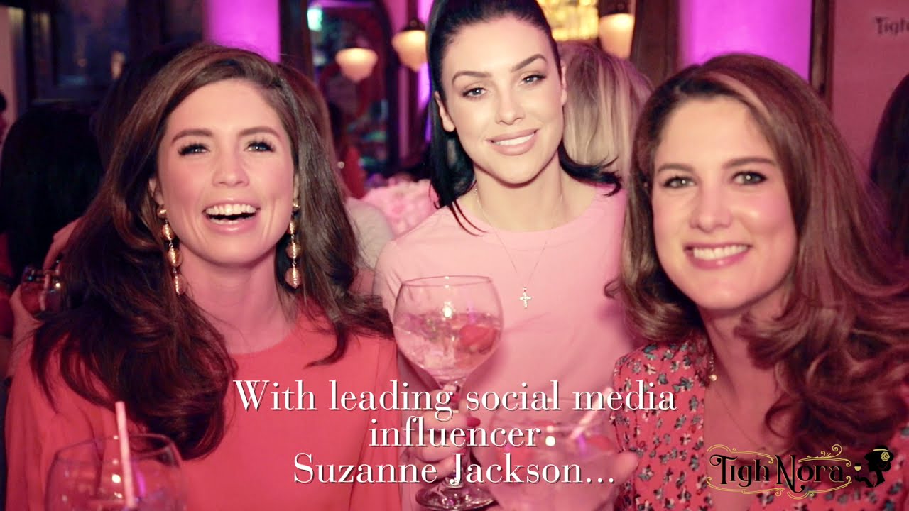 SoSueMe launches Gordon's Pink Gin at Tigh Nora Gin Bar, Galway.