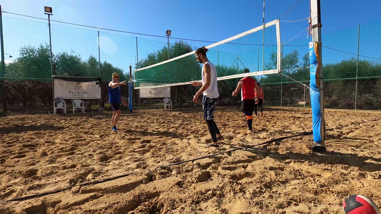 TRAINING BEACHVOLLEYBALL MATCH - YouTube