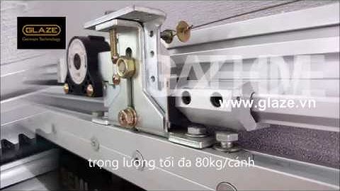 Cửa trượt bán tự động Hàn Quốc