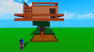 Building A Tree House In Grow A Garden