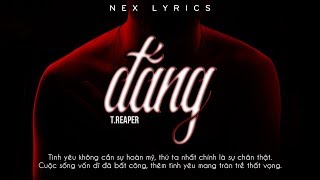 Đắng- T.Reaper (prod. Karrot) [Video Lyrics]