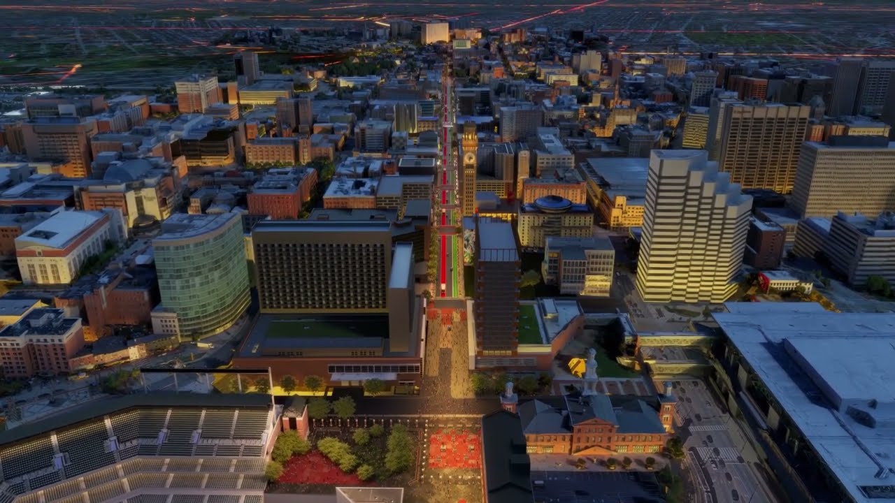 Downtown Partnership & Downtown RISE || Reimagined Eutaw Street Animation