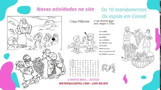 Atividades bíblicas para imprimir Atividades bíblicas para imprimir