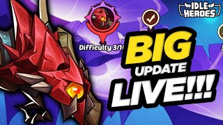 Idle Heroes - It's LIVE!!! Chapter 3 Void Boss & More