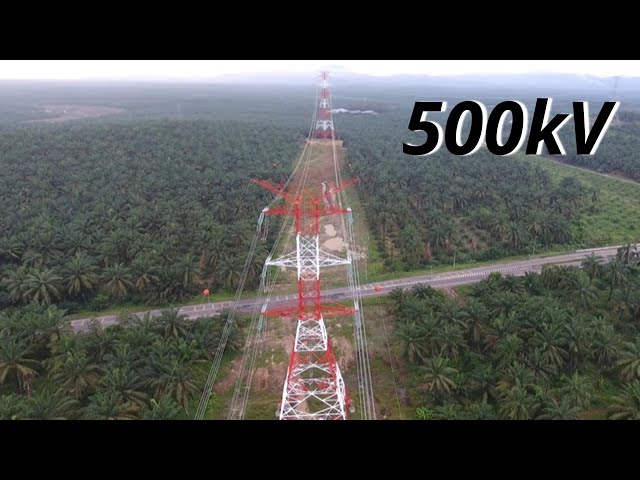 500kV transmission lines in Malaysia 🇲🇾 class=