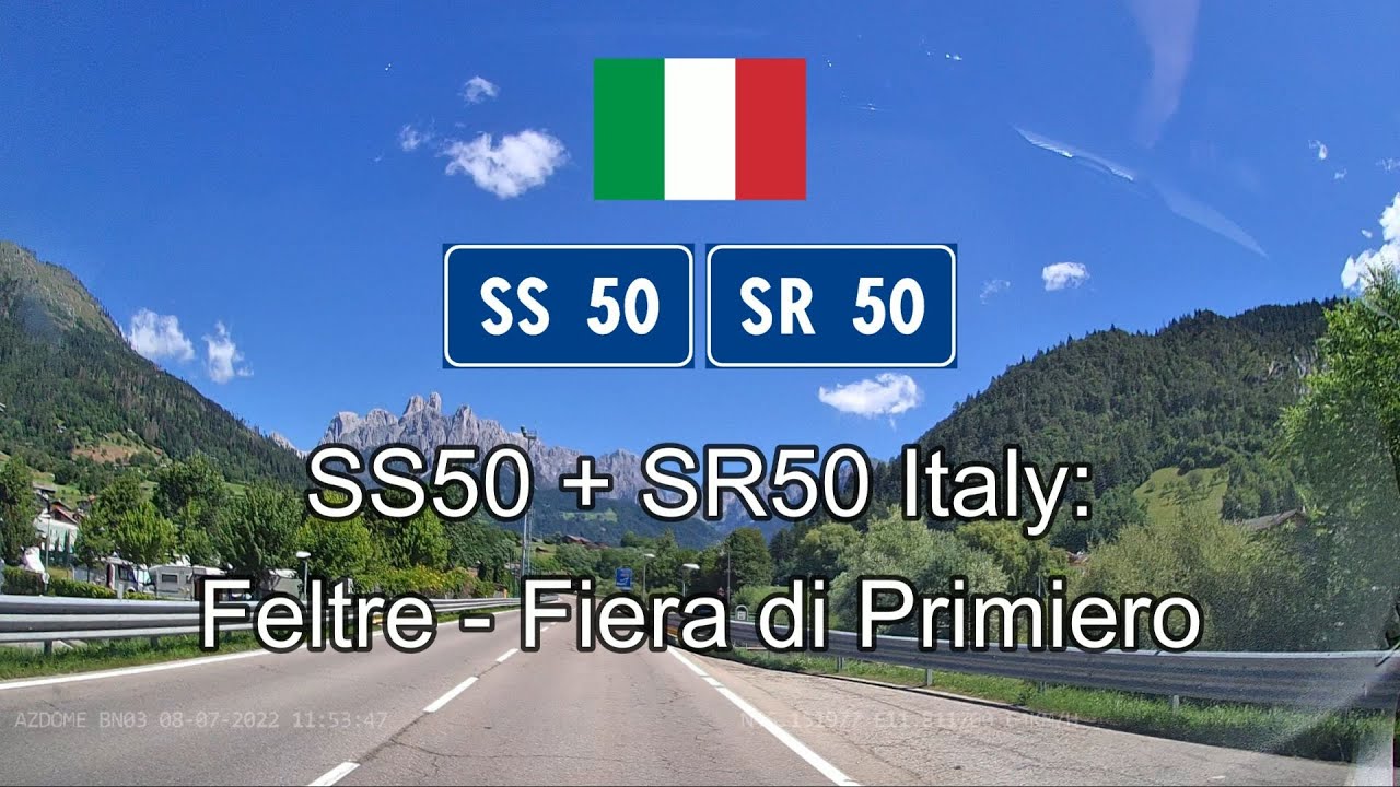 SS50 + SR50 Italy: Feltre - Fiera di Primiero