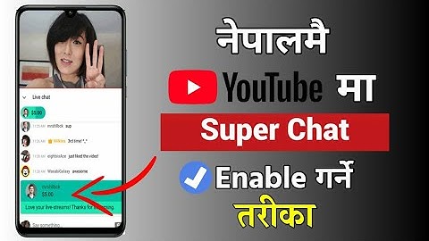 How To Enable Super Chat On YouTube In Nepal | Step By Step | Nepal ma Superchat Kasari Enable Garne