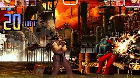 Mugen - The King Of Fighters Ultimate - Demitri Team PlayThrough