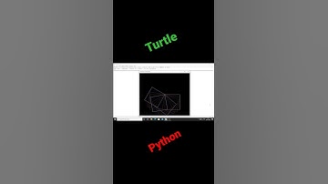Graphic design using python turtle #1  #Turtle #programming #short #youtube #youtubeshorts