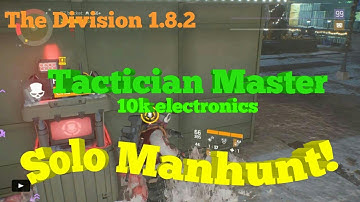 The Divison 1.8.2: Tactician PVP MASTER