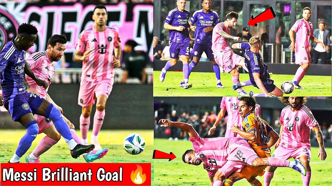 “Unstoppable Messi! 🐐 Double Goals & Inter Miami’s Comeback Win vs Orlando City”