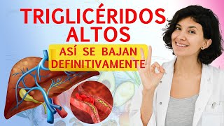 Baja los TRIGLICÉRIDOS ALTOS de forma natural: qué hacer para bajarlos, a que se deben y que causan